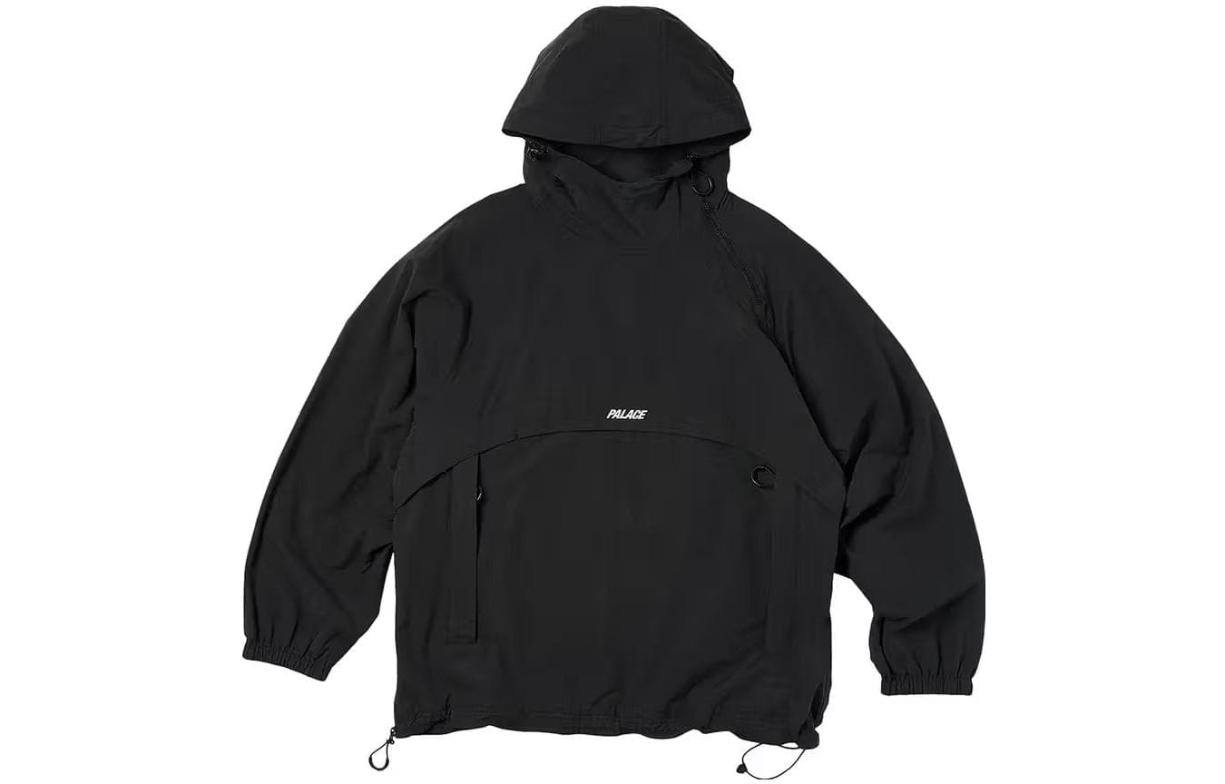 Куртка PALACE SS23 DOUBLE ZIP JACKET BLACK - изображение 1