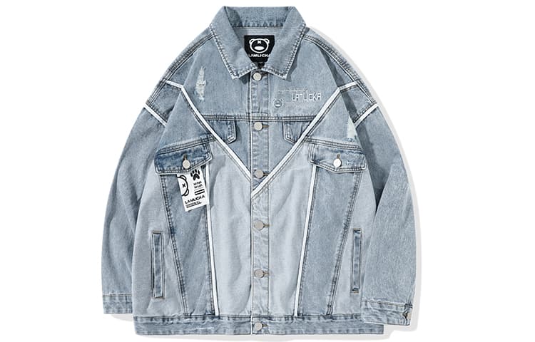 Джинсовая куртка LAMLICKA Denim Jacket Blue - изображение 1