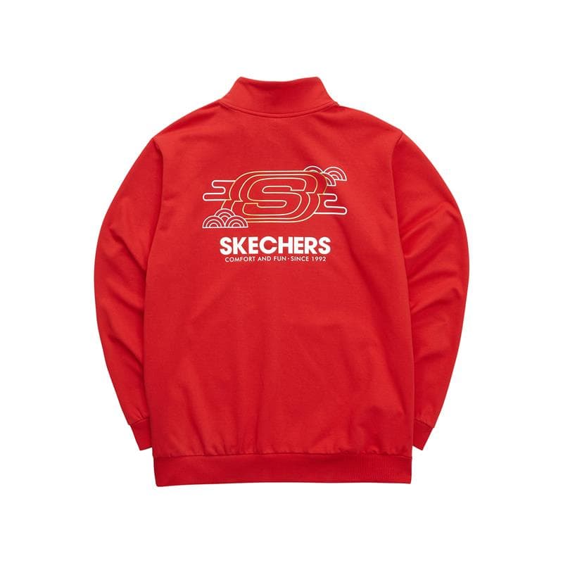 Куртка Skechers Chinese New Year Куртка Мужской Гоночный красный - изображение 1