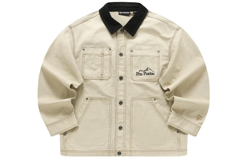 Куртка FILA FUSION Куртки и Пальто Мужской Мохаве Песочный - изображение 1