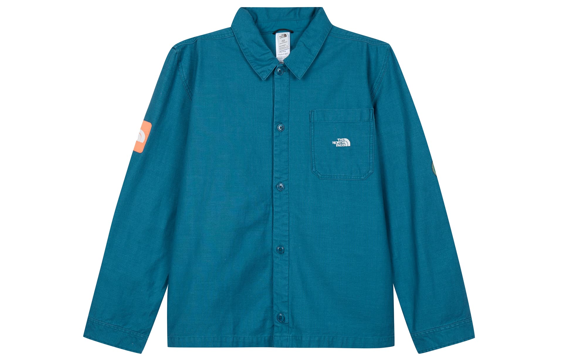 Куртка The North Face Earth Day SS23 Shirt Jacket Blue - изображение 1