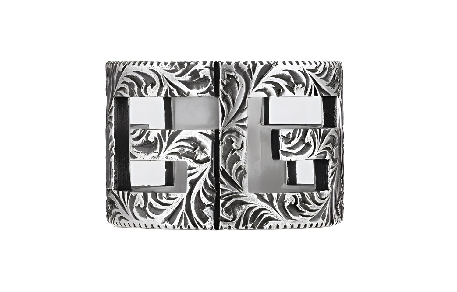 Кольцо Gucci Square G Silver Ring - изображение 2