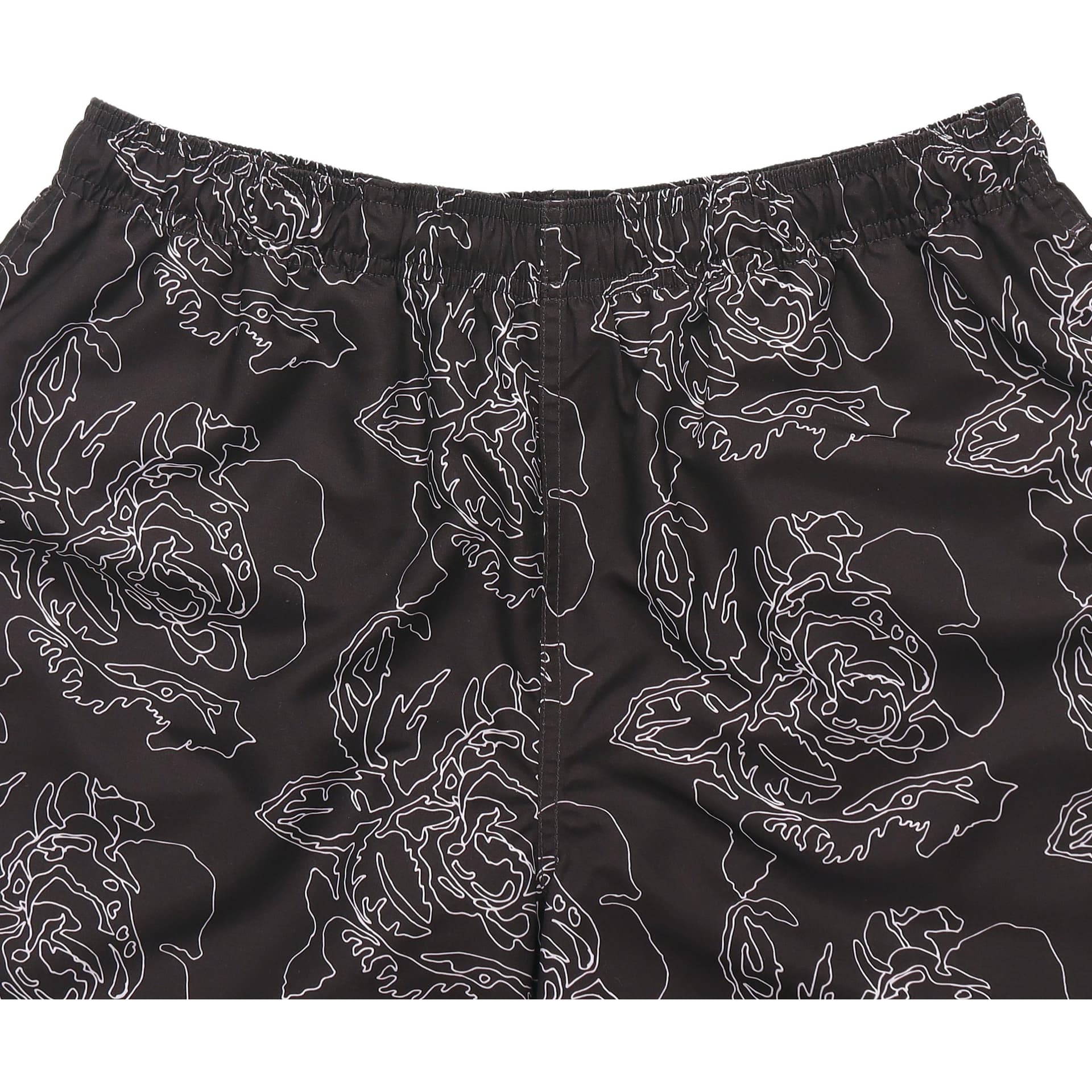 Шорты Stussy Embroidered Floral Shorts Black - изображение 4