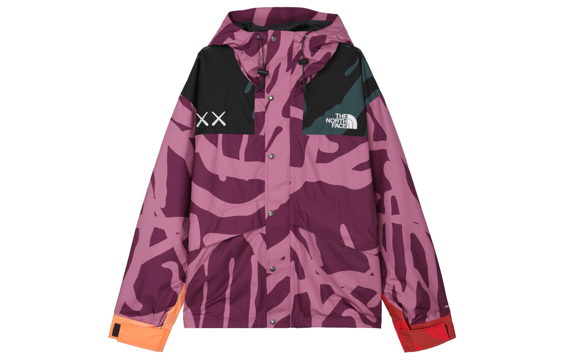Демисезонная куртка The North Face KAWS 1986 Mountain Jacket Purple - изображение 1