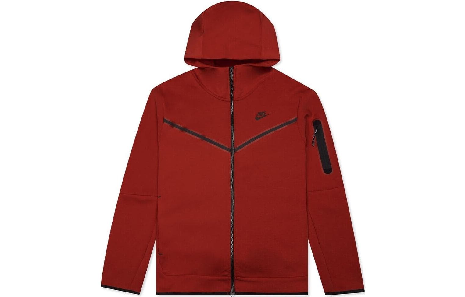 Куртка Nike Red Men's Jackets Найк Красный Мужские Куртки - изображение 1