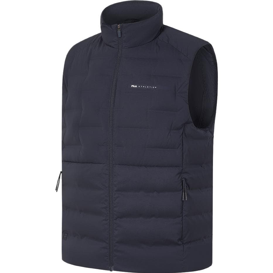 Куртка FILA Фитнес Пуховый жилет Мужской RD Королевский синий - изображение 1