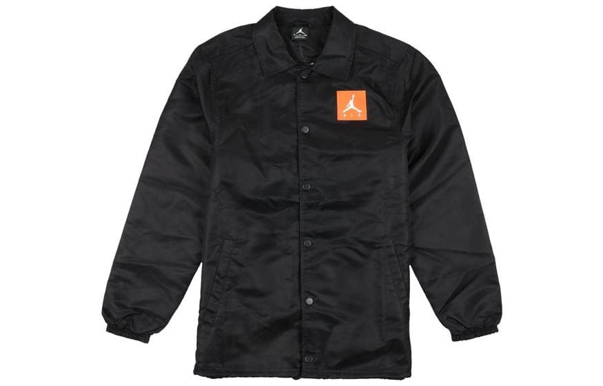 Куртка Jordan Coaches Jacket Black - изображение 1