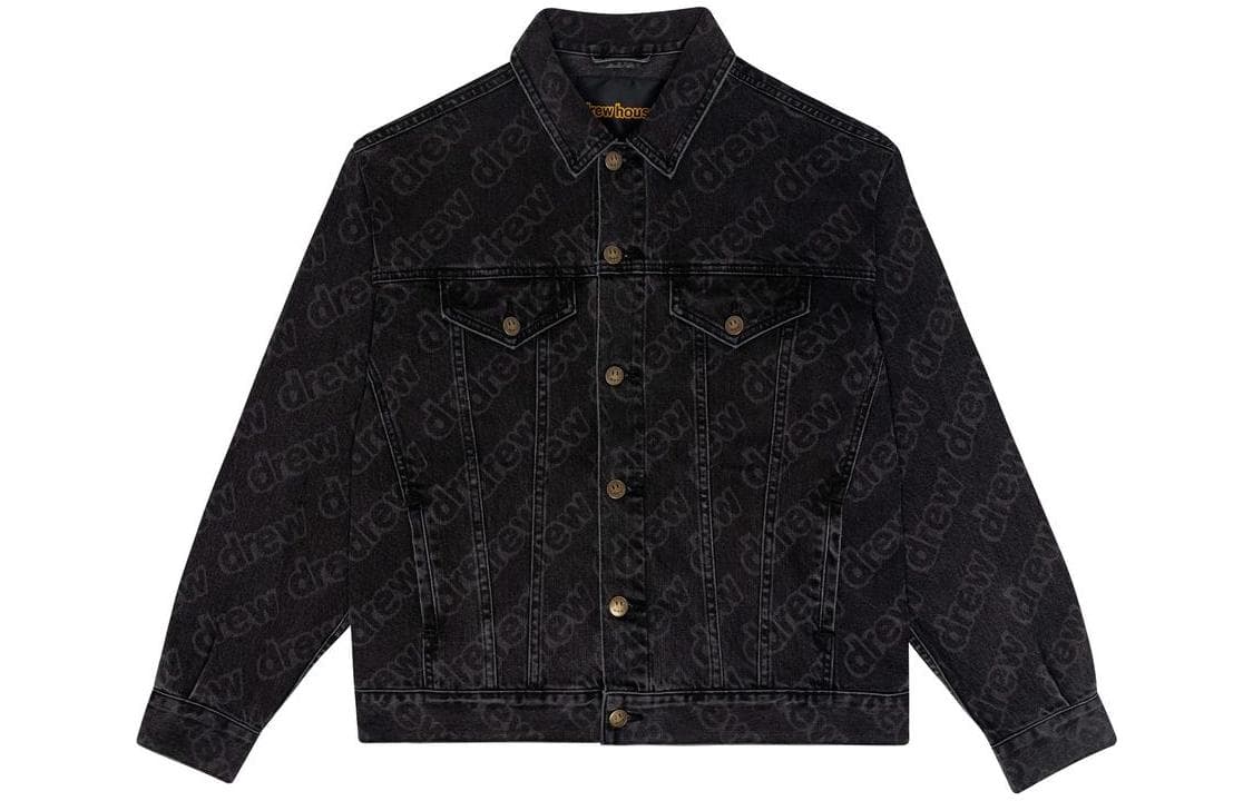 Джинсовая куртка Drew House Oversized Trucker Jacket-Secret Black - изображение 1