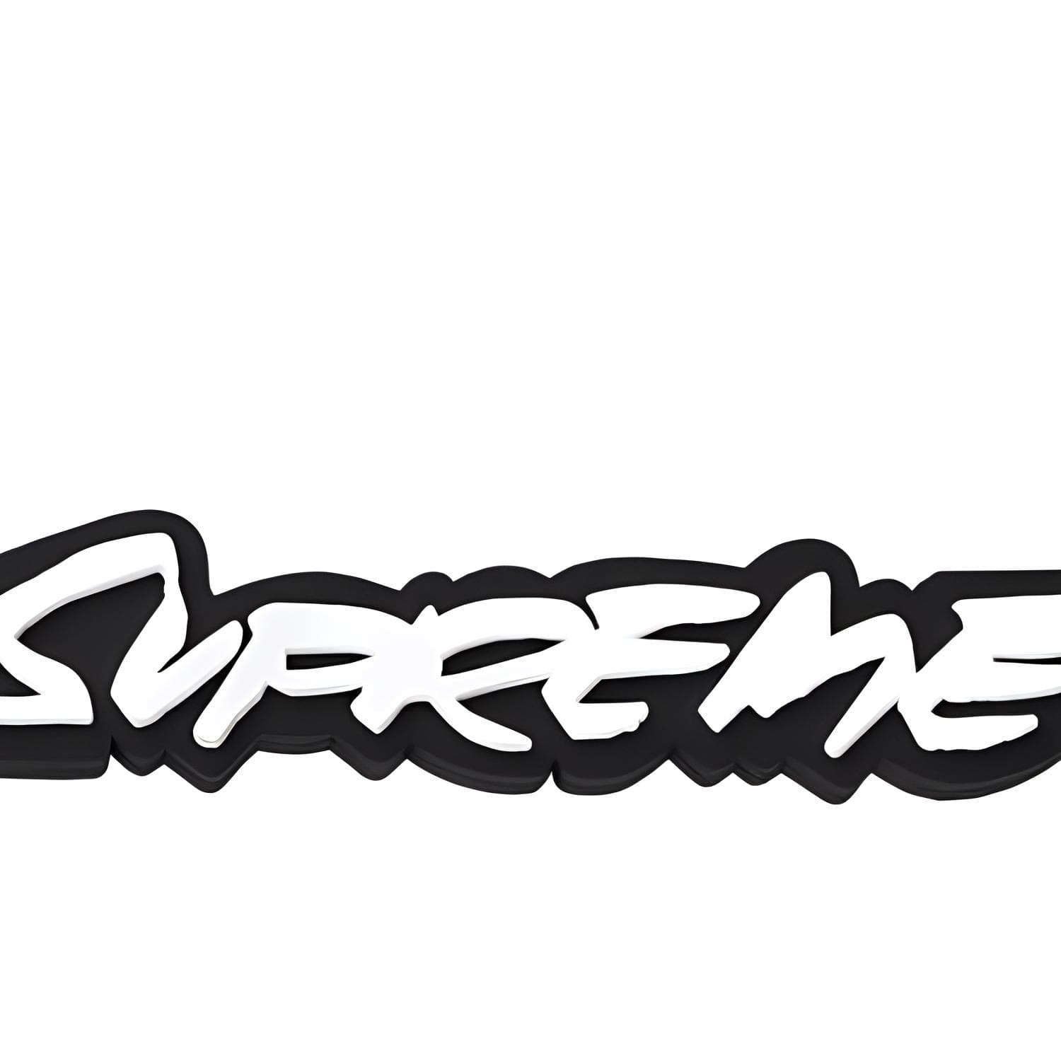 Кулон Supreme Резина Plastik Брелоки Унисекс Черный - изображение 3