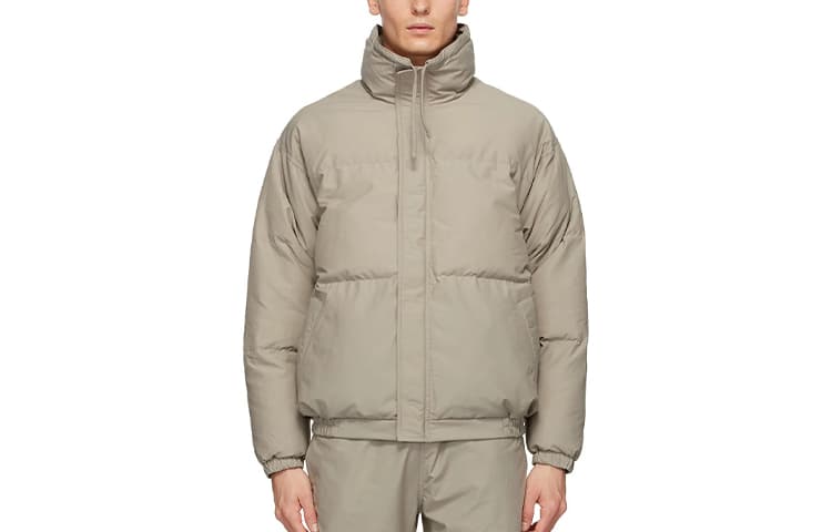 Зимняя куртка пуховик Fear of God Essentials FW20 Puffer Jacket Moss - изображение 1