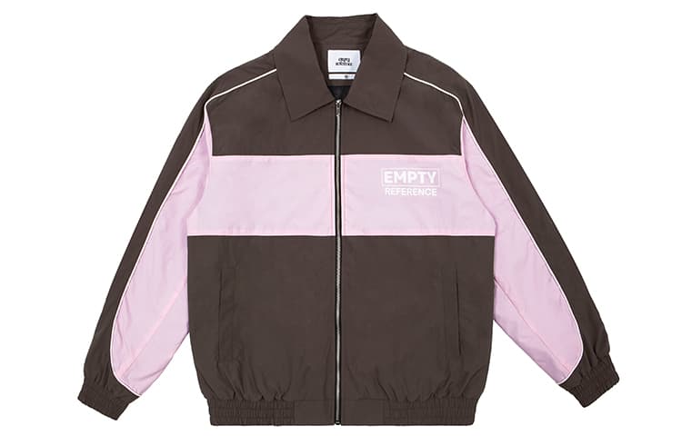 Куртка EMPTY REFERENCE Retro Patchwork Jacket Pink Brown - изображение 1