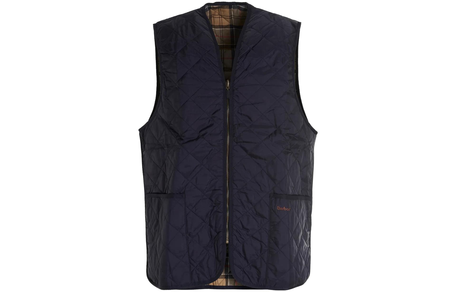 Жилет BARBOUR Темно-синие мужские жилеты - изображение 1