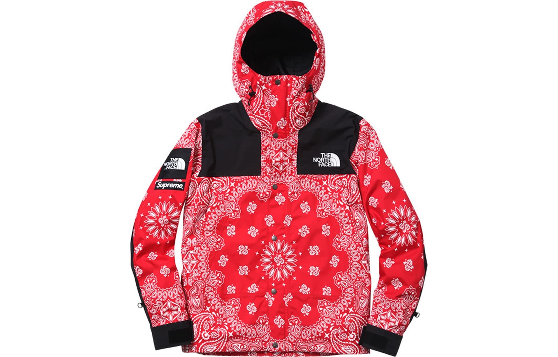 Демисезонная куртка Supreme x The North Face Red Jacket - изображение 1