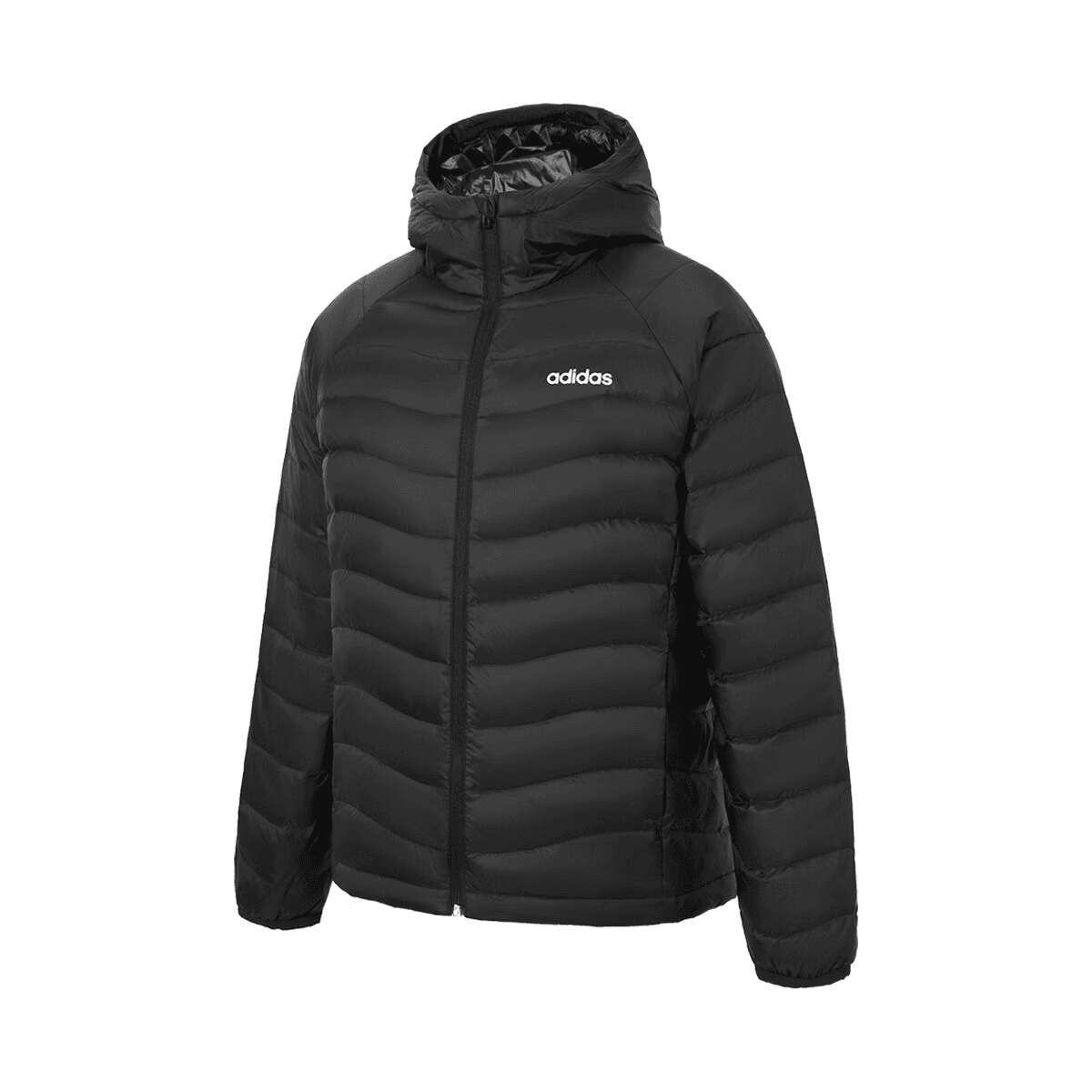 Зимняя куртка Adidas Пуховик Унисекс Черный - изображение 1