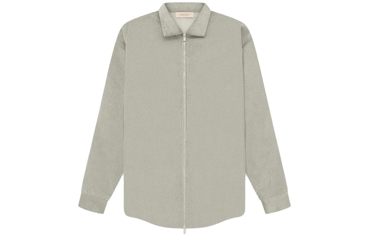 Куртка Fear of God Essentials SS23 Corduroy Shirt Jacket Seal - изображение 1