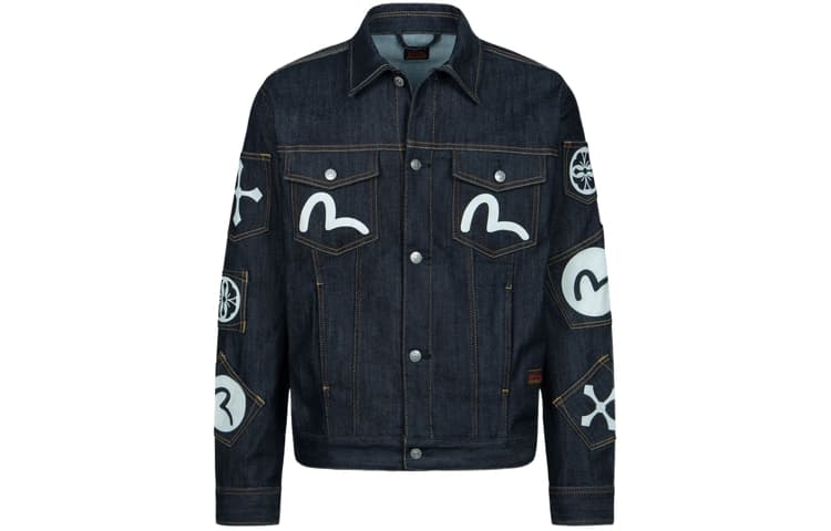 Джинсовая куртка EVISU AW23 Denim Jacket - изображение 1