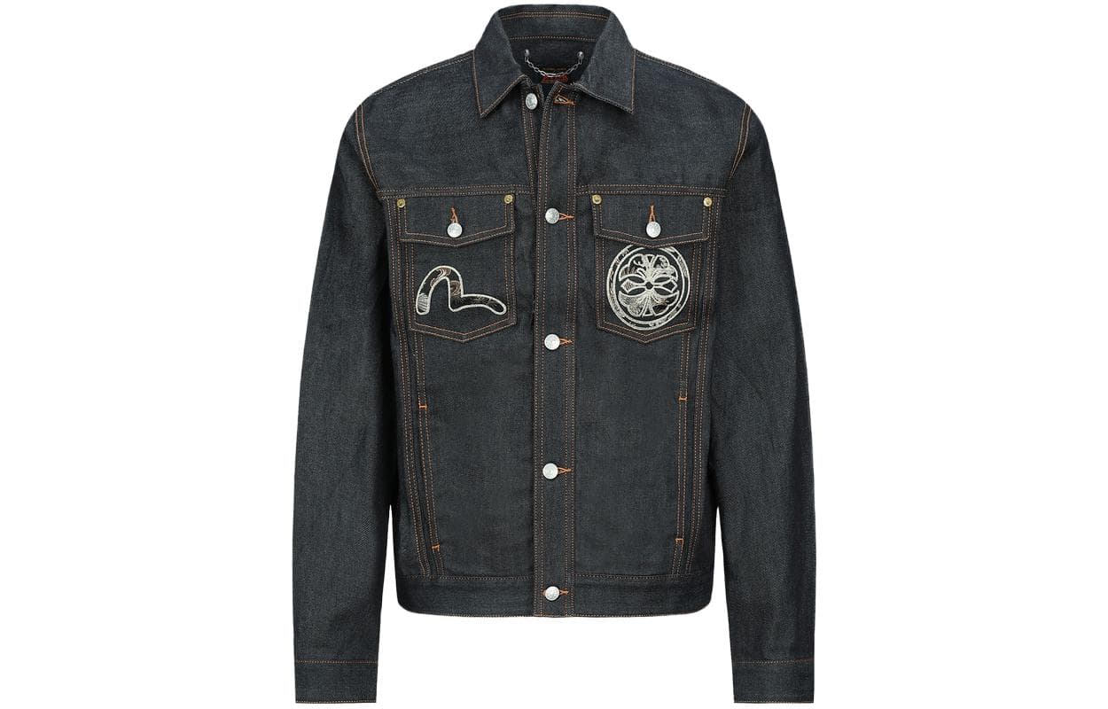 Джинсовая куртка EVISU SS23 Logo - изображение 1