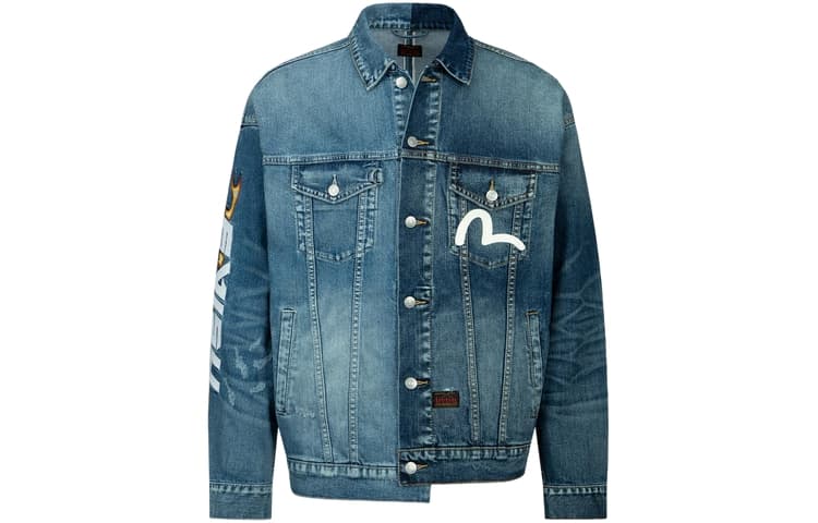 Джинсовая куртка EVISU Denim Jacket - изображение 1