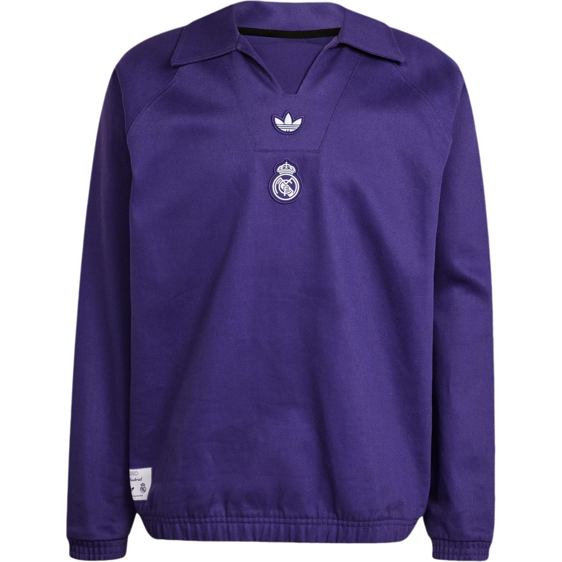 Худи Adidas Originals HUANGJIAMADELI Terrace icons Drill Топ Платье-ханьфу в стиле худи Мужской Фиолетовый - изображение 1