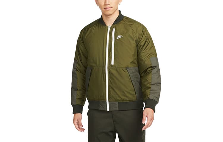 Зимняя куртка пуховик Nike Reversible Puffer Jacket Green - изображение 1