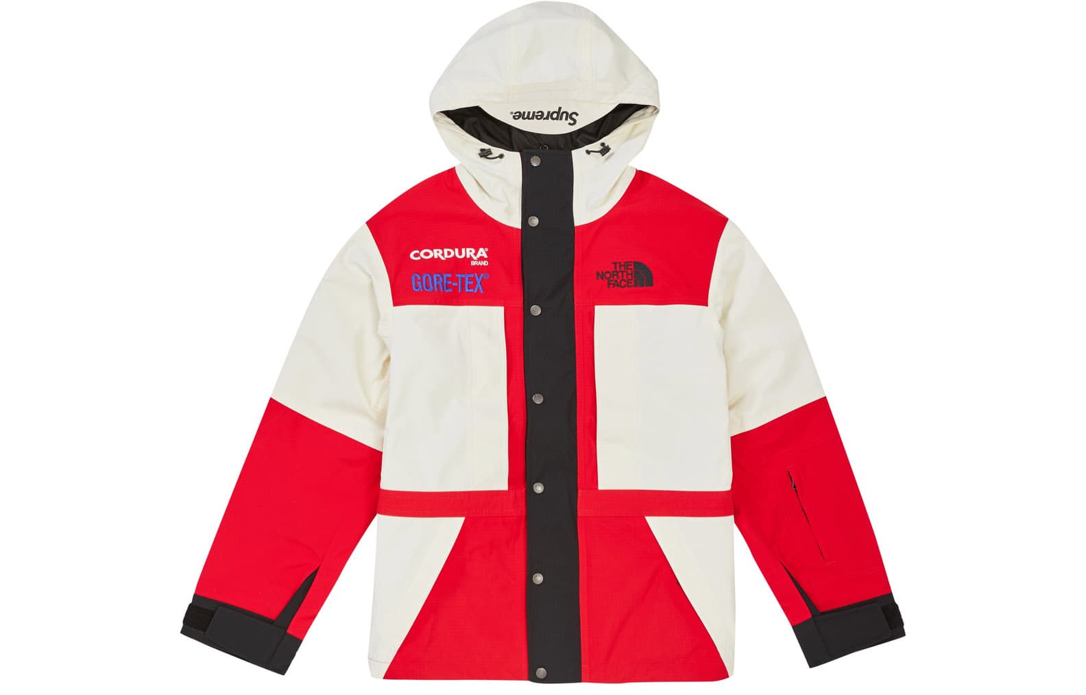 Демисезонная куртка Supreme x The North Face Expedition Jacket White - изображение 1