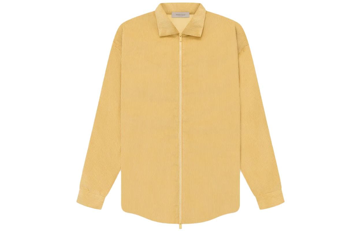 Куртка Fear of God Essentials SS23 Corduroy Shirt Jacket Light Tuscan - изображение 1