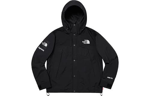Демисезонная куртка Supreme x The North Face SS19 Logo Jacket Black - изображение 1