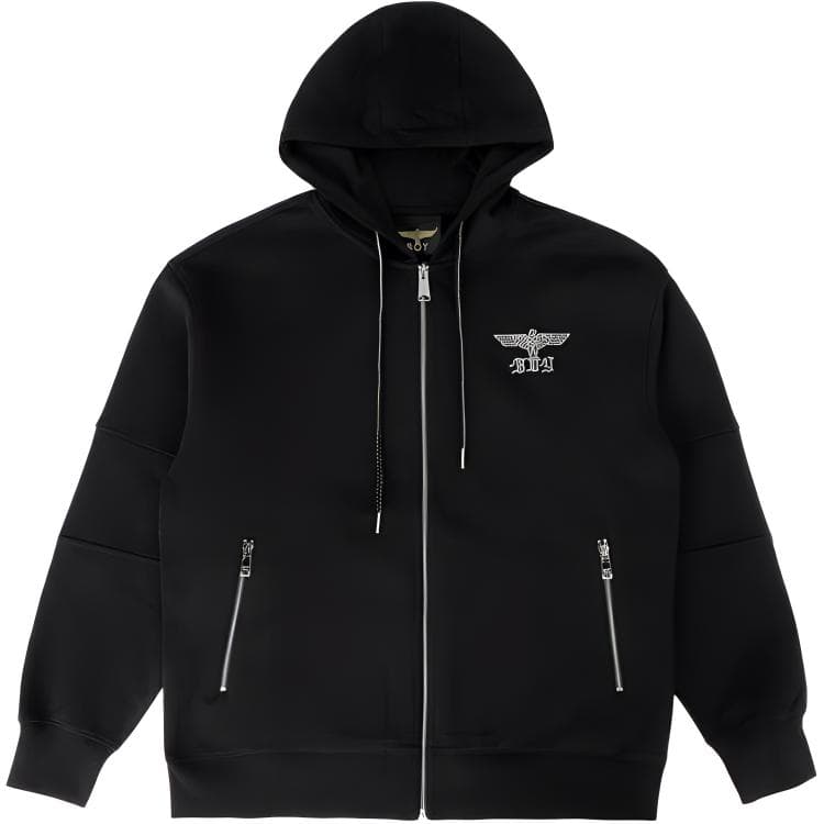 Худи Boy London Oversized Hoodie Zip-Up Black - изображение 1