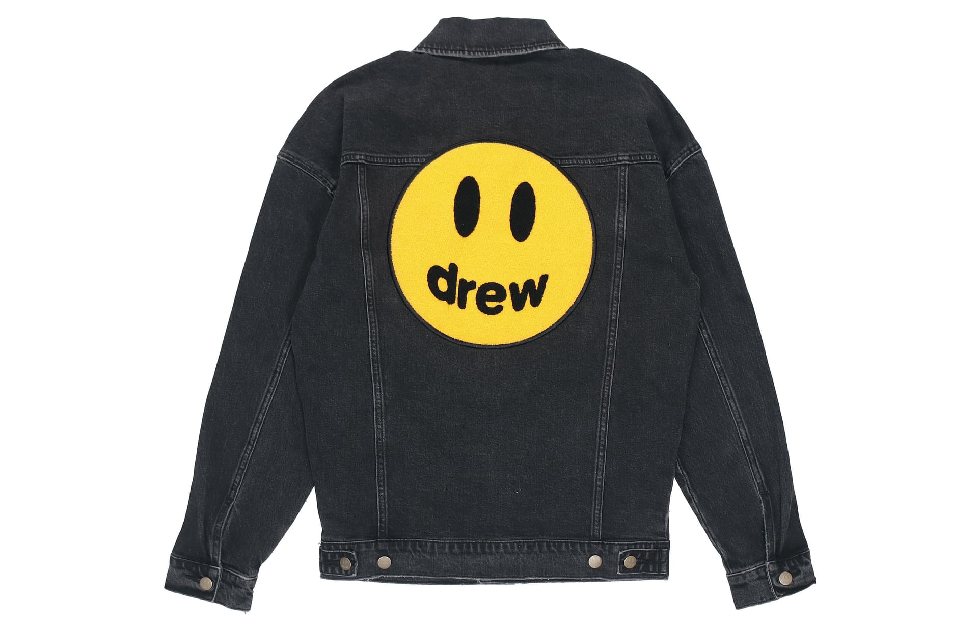 Джинсовая куртка Drew House SS21 Chenille Mascot Patch Trucker Jacket - изображение 1