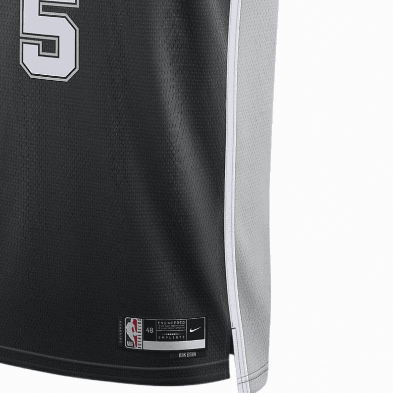 Баскетбольная майка Nike NBA Spurs Jersey - изображение 4