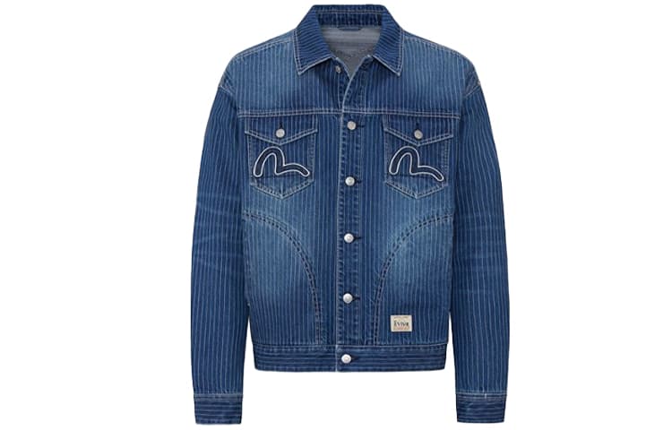 Джинсовая куртка EVISU m - изображение 1