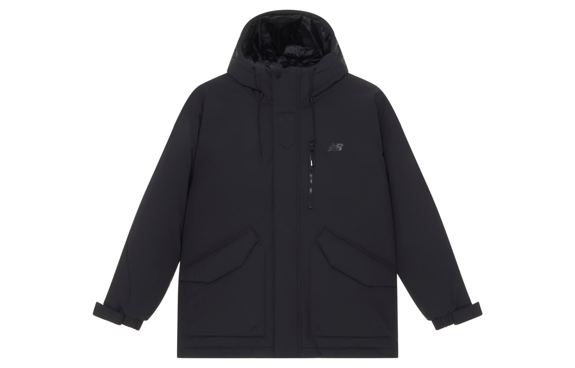 Зимняя куртка New Balance Sports Life Collection Мужской пуховик черного цвета - изображение 1