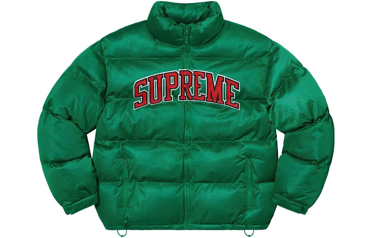 Куртка Supreme SS23 Mesh Jersey Puffer Jacket - изображение 1