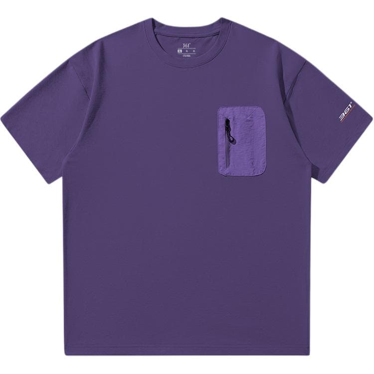 Футболка 361° T-Shirt Унисекс Темно-фиолетовый - изображение 1