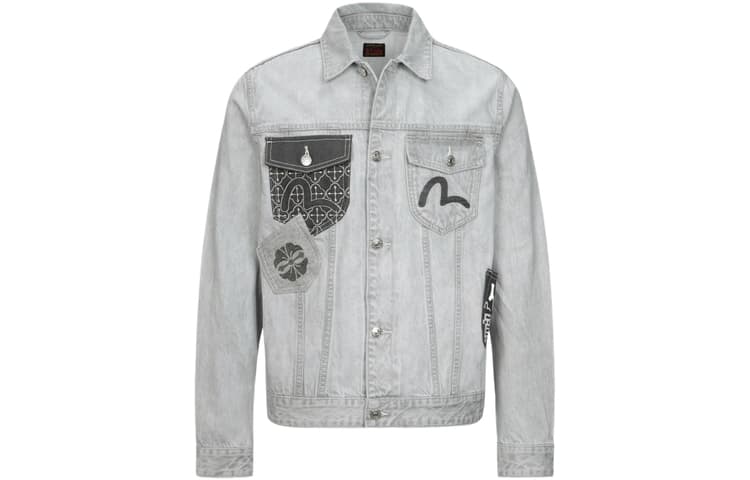 Джинсовая куртка EVISU Denim Jacket - изображение 1