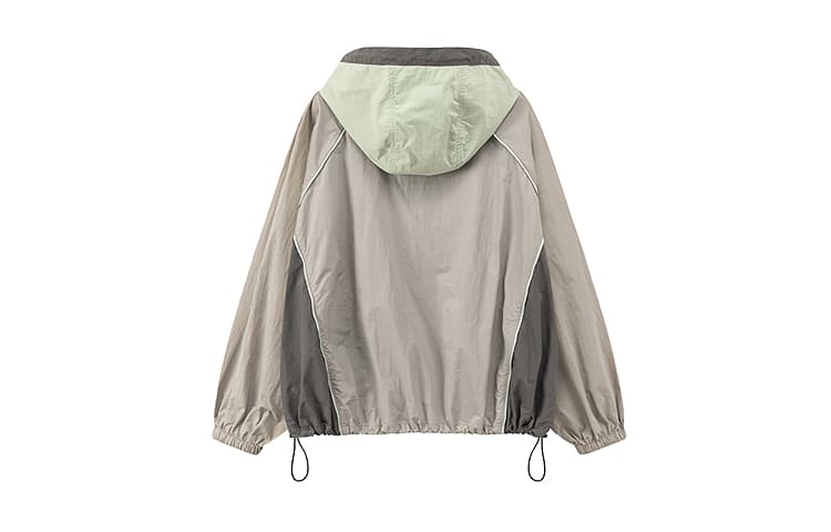 CHUU Cropped Jacket Women's Light Gray CHUU Укороченная куртка женская светло-серый - изображение 2