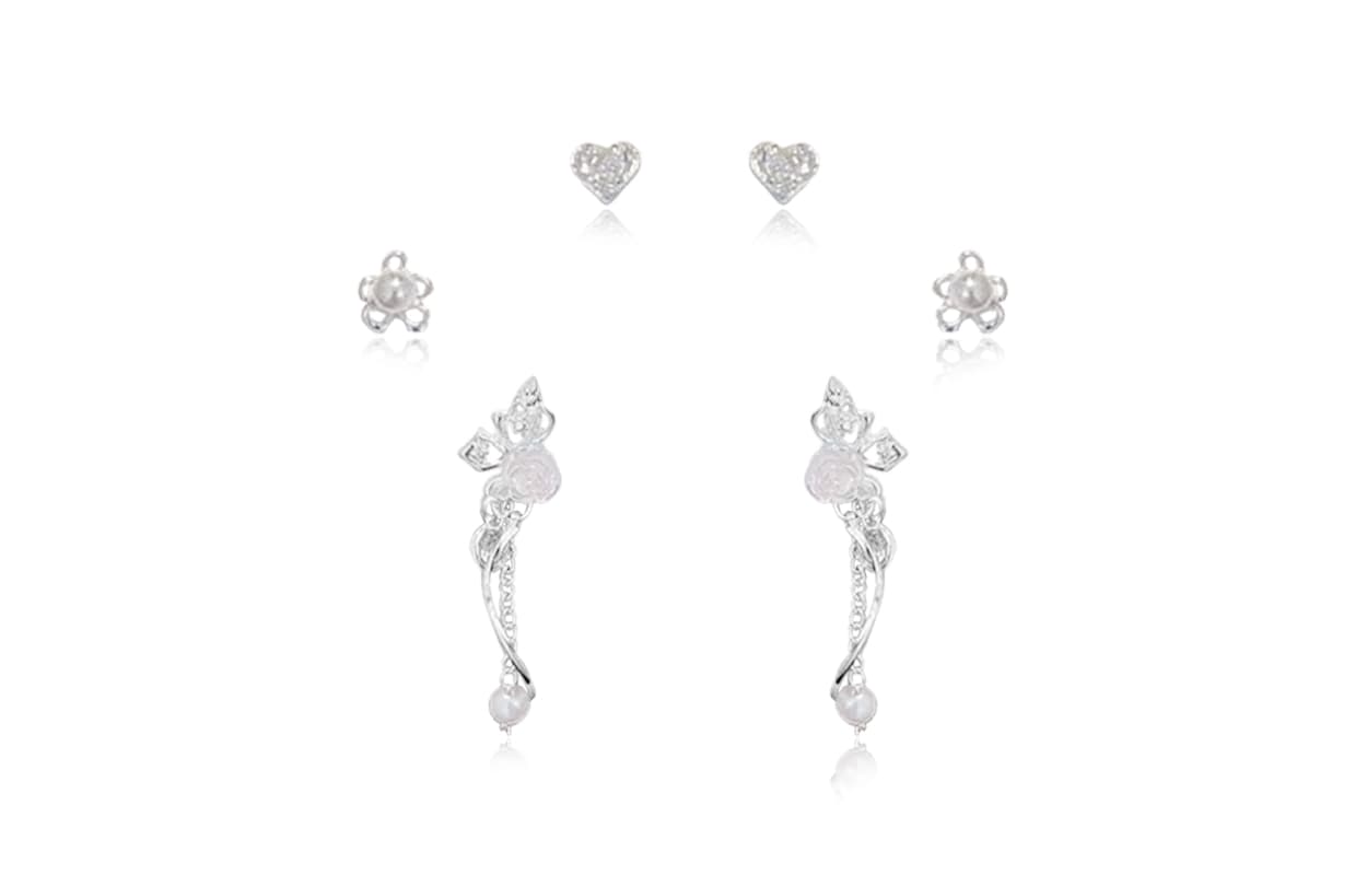 Серьги Серьги-гвоздики Ringlove из сплава женские - изображение 1