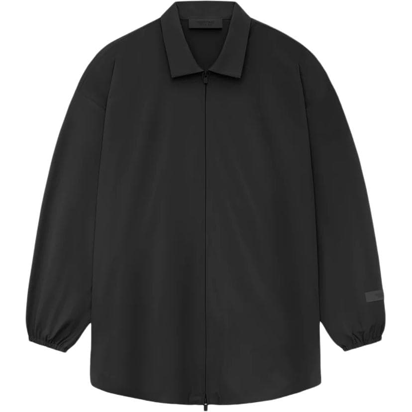 Куртка Fear of God Essentials Nylon Overshirt Black - изображение 1
