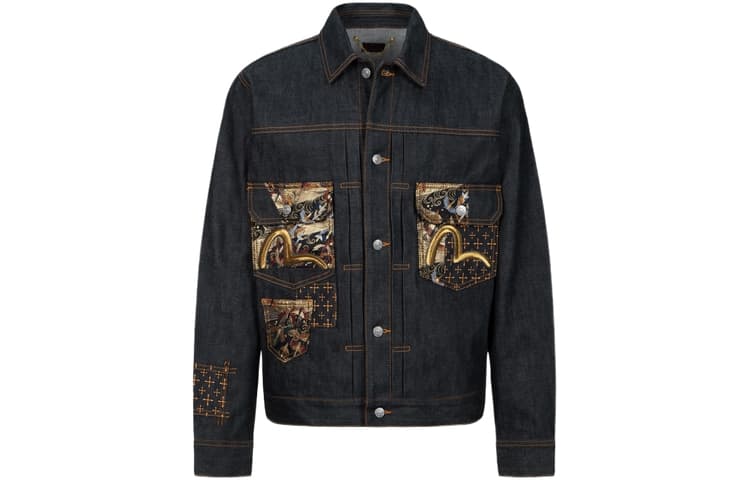Джинсовая куртка EVISU SS24 - изображение 1