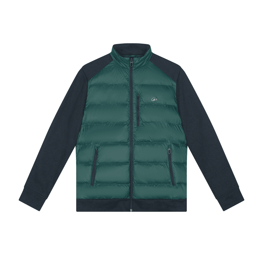 Куртка DECATHLON CW900 INESIS Куртка Мужская Темно-зеленый Синий Черный - изображение 1