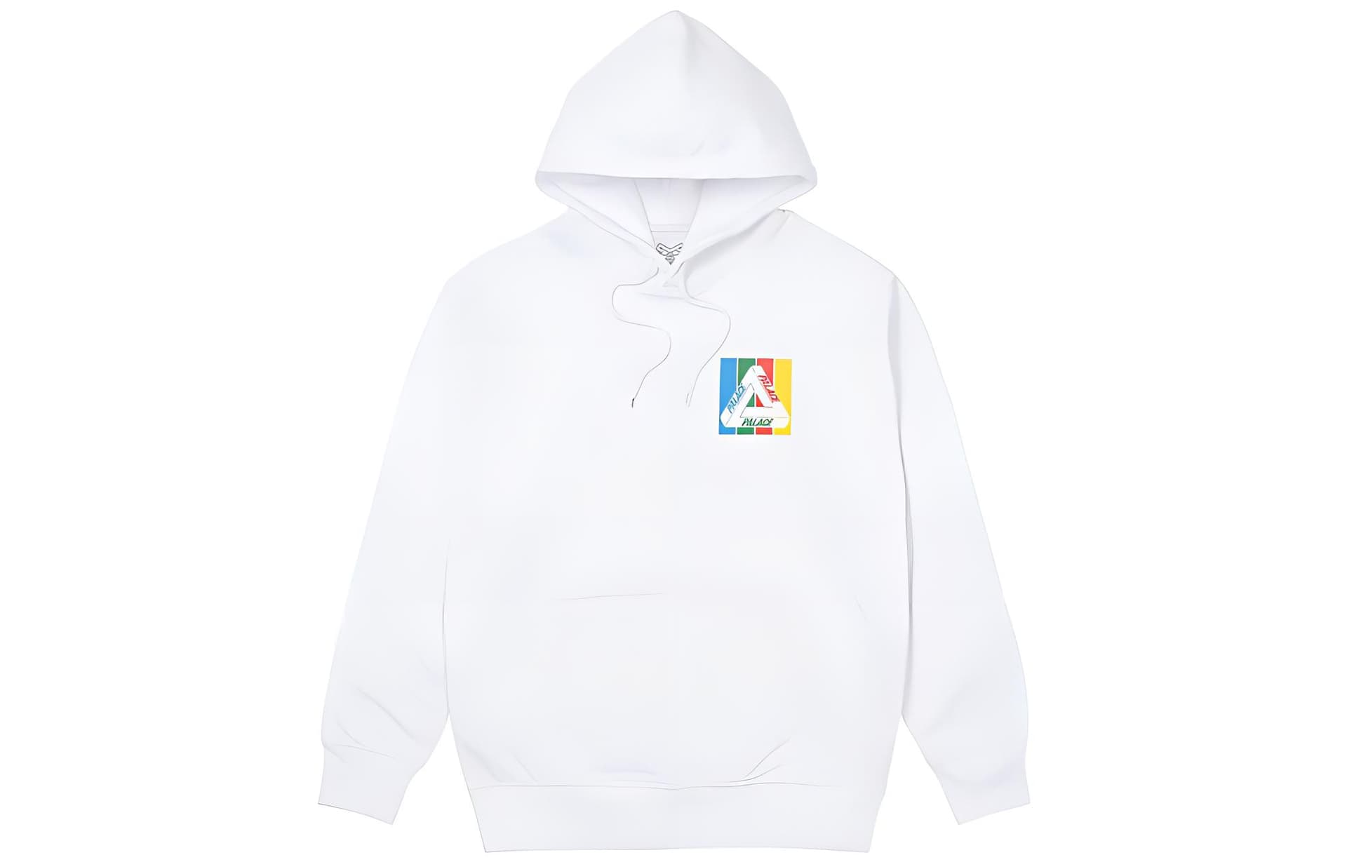 Худи PALACE Tri-Emb Hood White - изображение 1