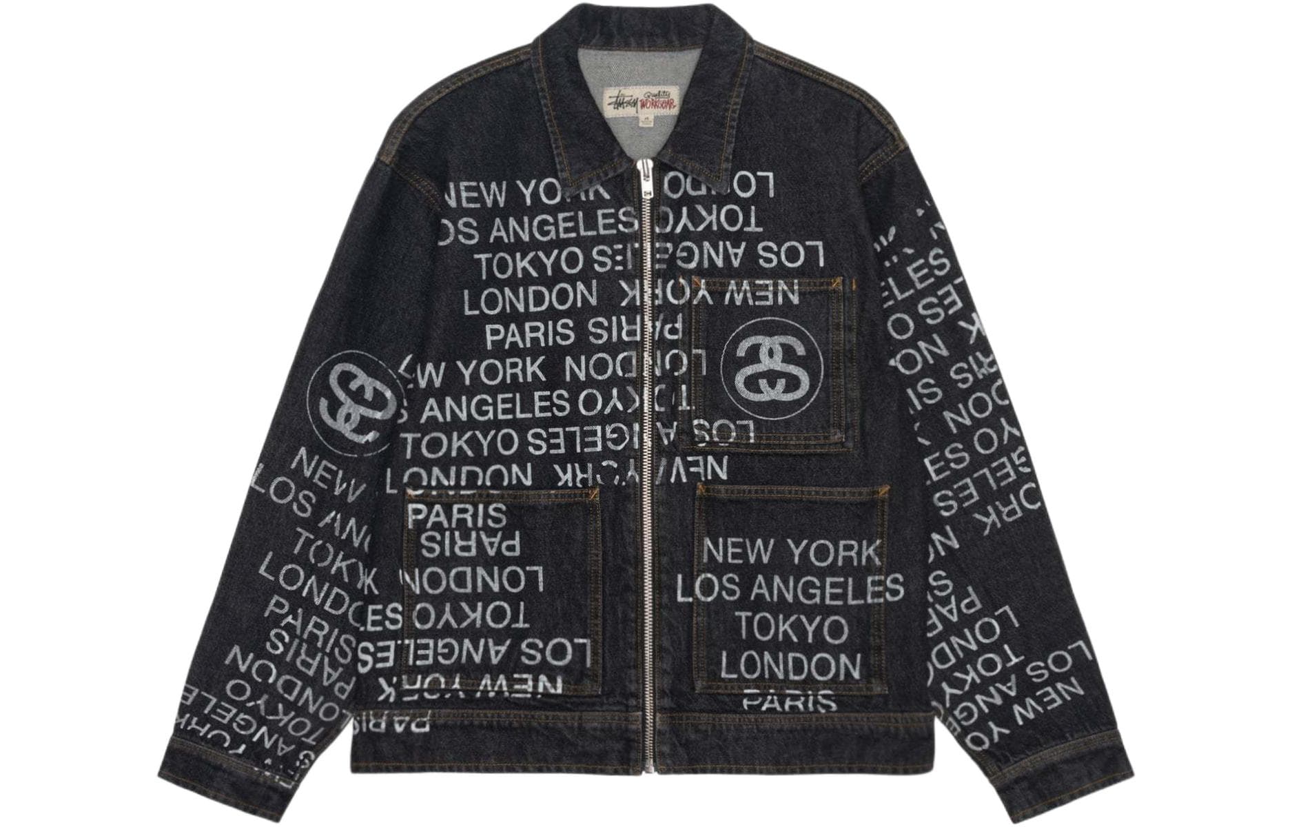 Джинсовая куртка Stussy SS24 Denim Jacket - изображение 1