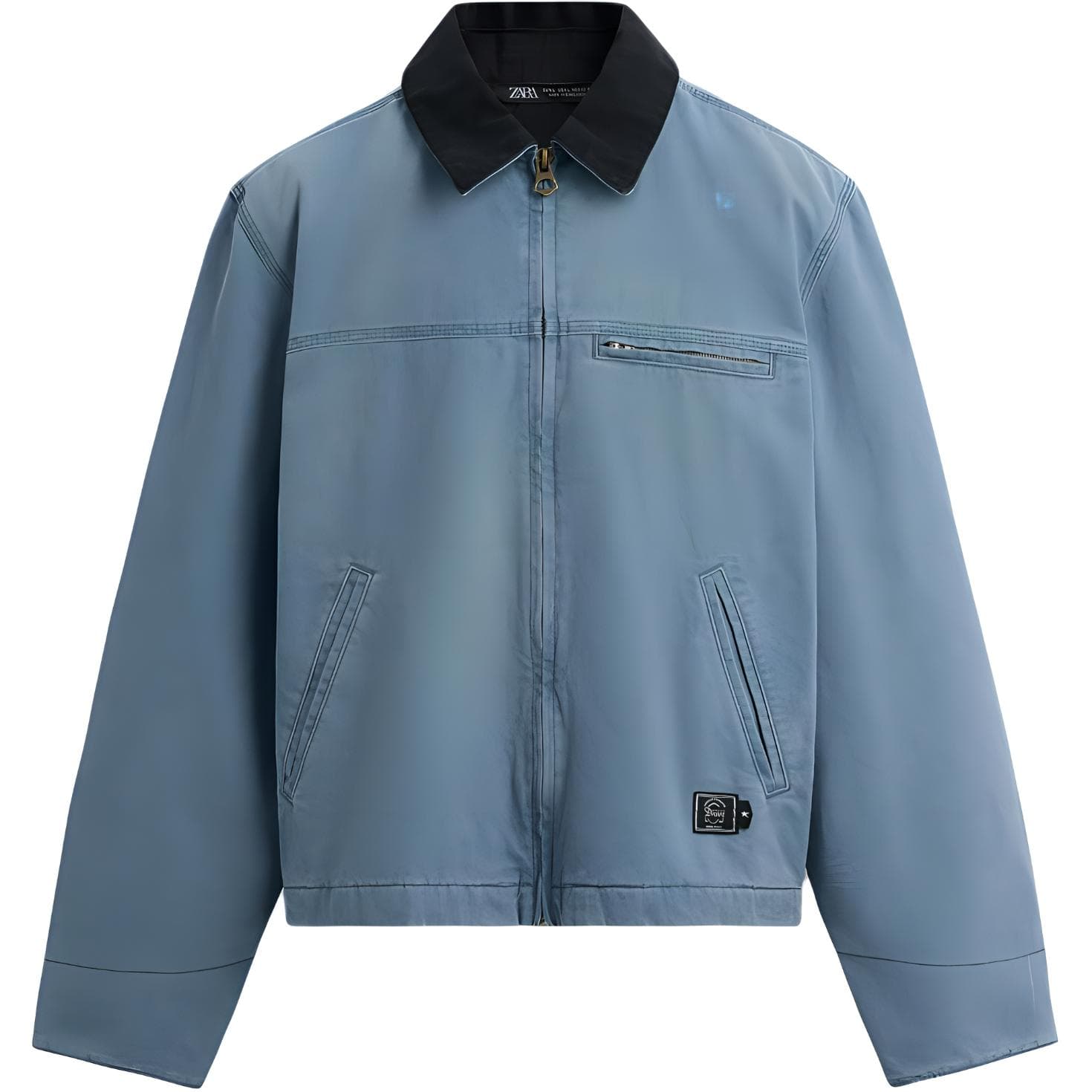 Куртка ZARA Washed Jacket - изображение 1