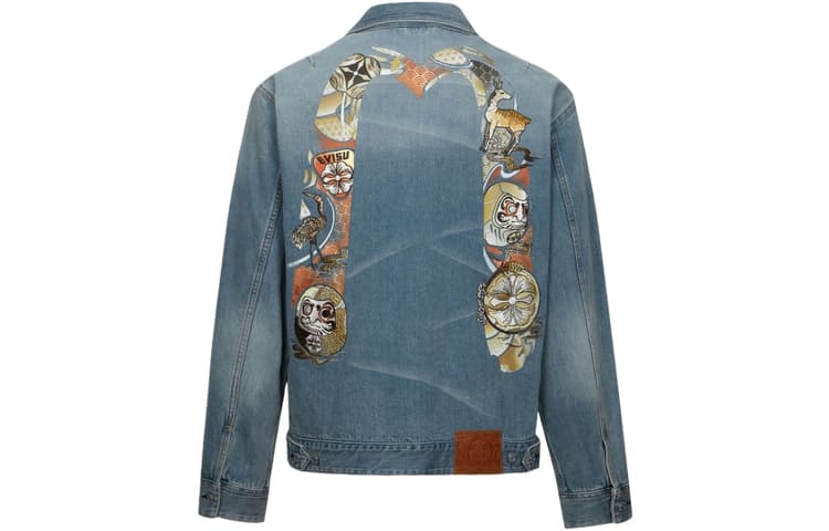 Джинсовая куртка EVISU SS24 - изображение 1