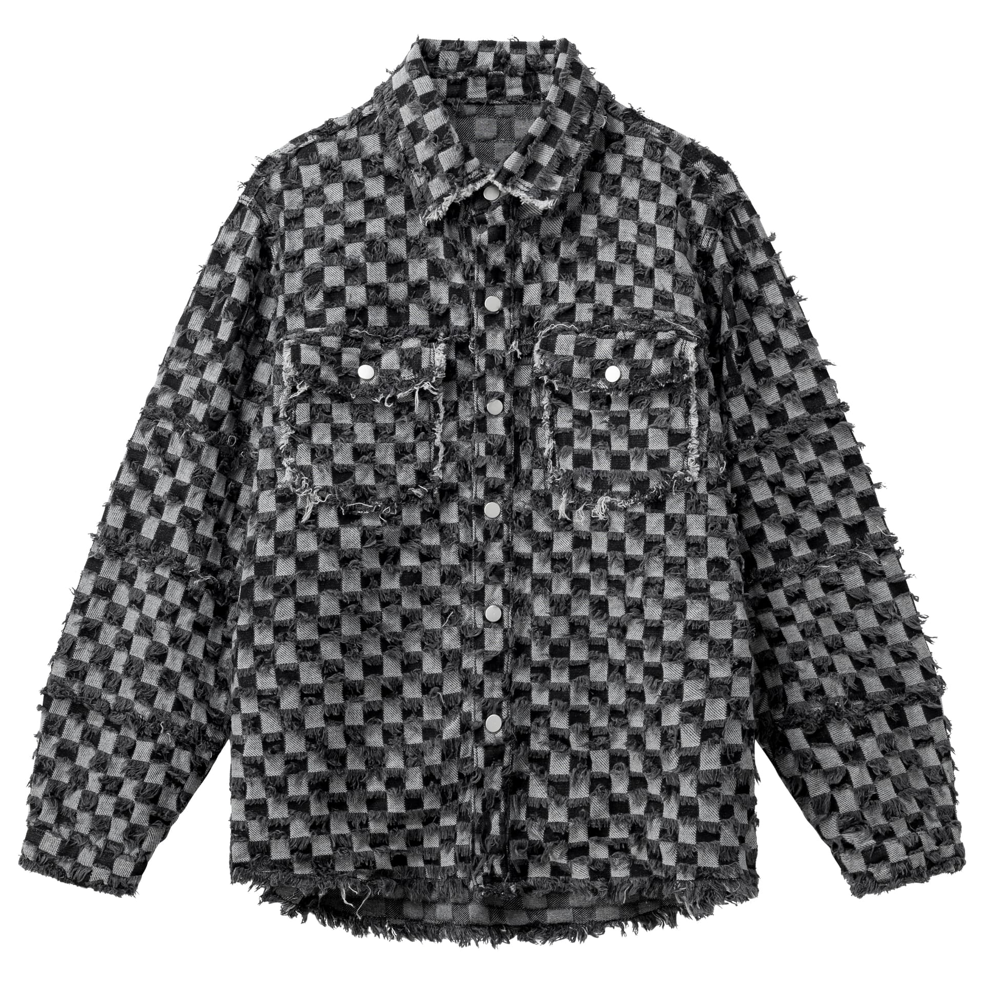 Джинсовая куртка XINYINSU FW24 Джинсовая куртка унисекс - изображение 3