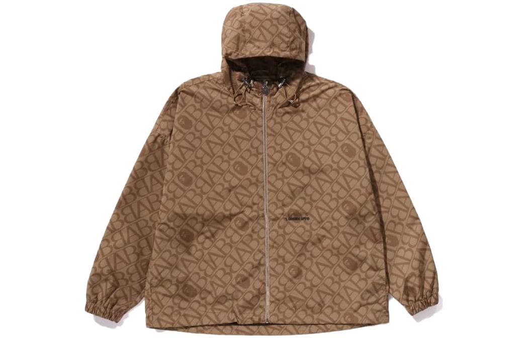 Куртка BAPE Sport Monogram Lightweight Hoodie Jacket - изображение 1