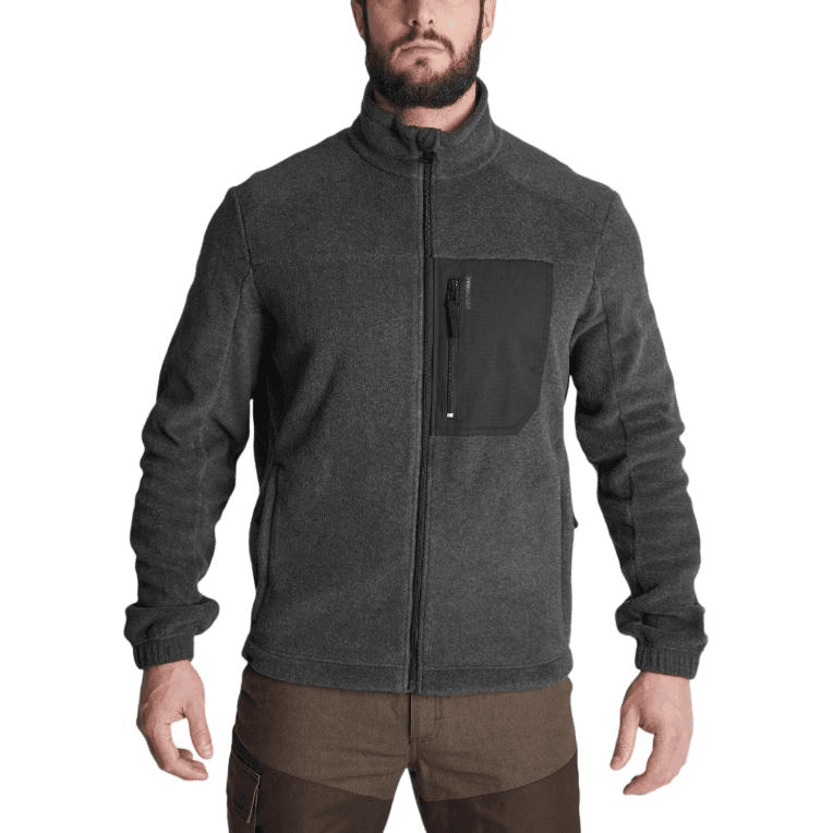 Куртка DECATHLON SOLOGNAC Куртки и Пальто Мужской Темно-Серый - изображение 1