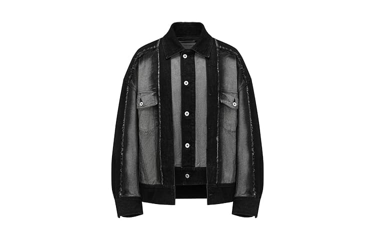 Джинсовая куртка Feng Chen Wang SS24 Logo - изображение 1