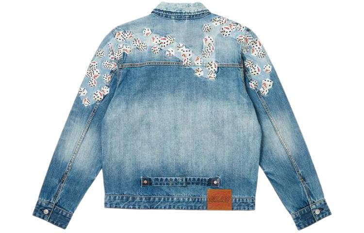 Джинсовая куртка PALACE x EVISU Denim Jacket - изображение 1
