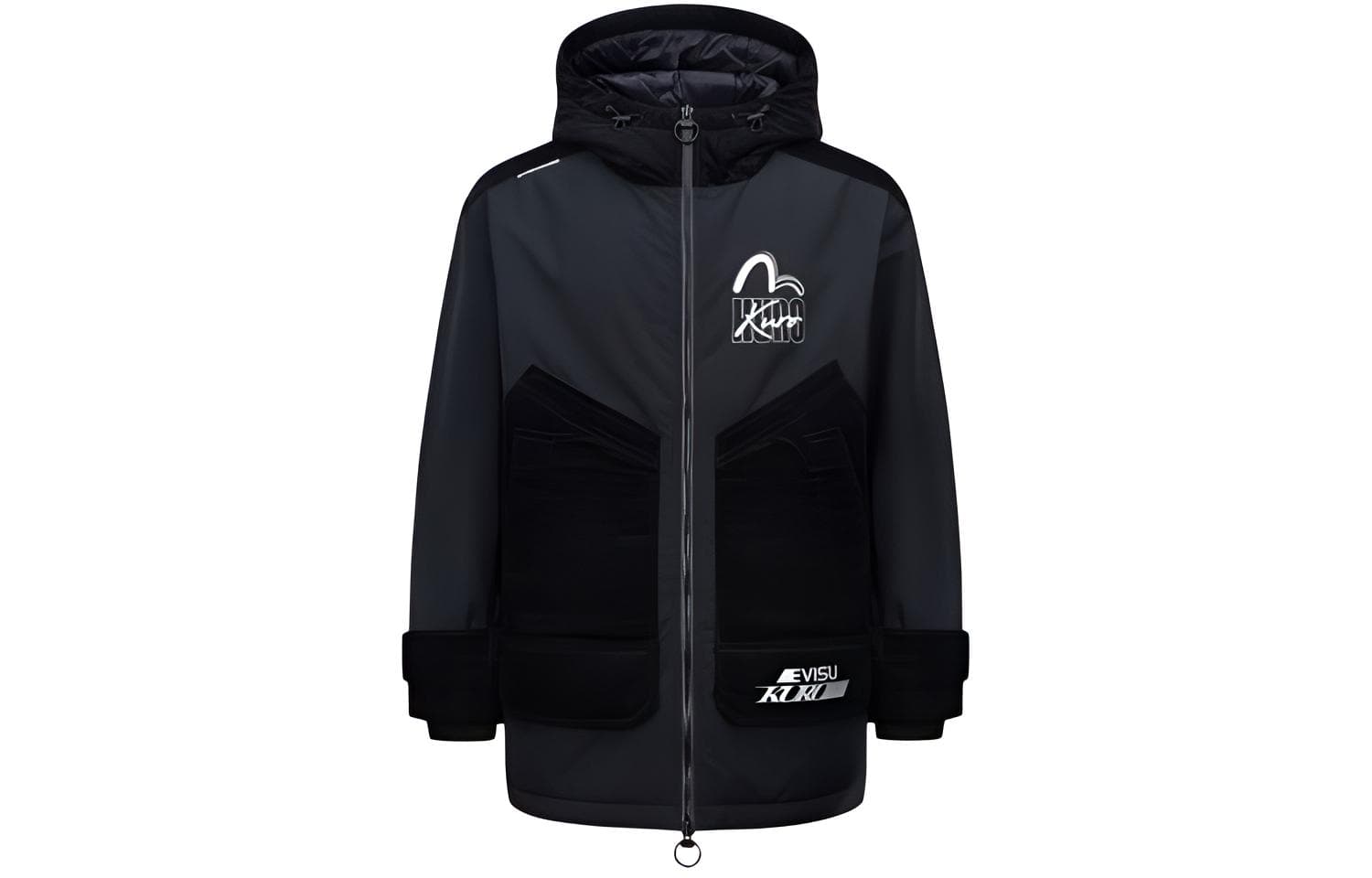 Зимняя куртка пуховик EVISU AW21 Logo - изображение 1